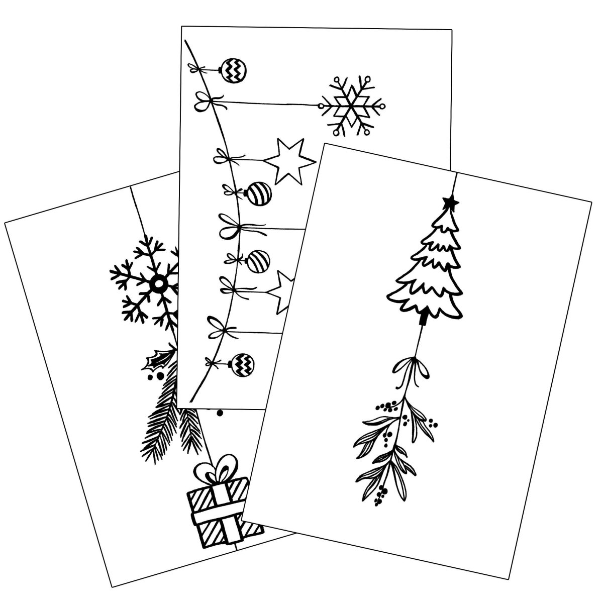 Weihnachtliche Fensterbilder Kinder