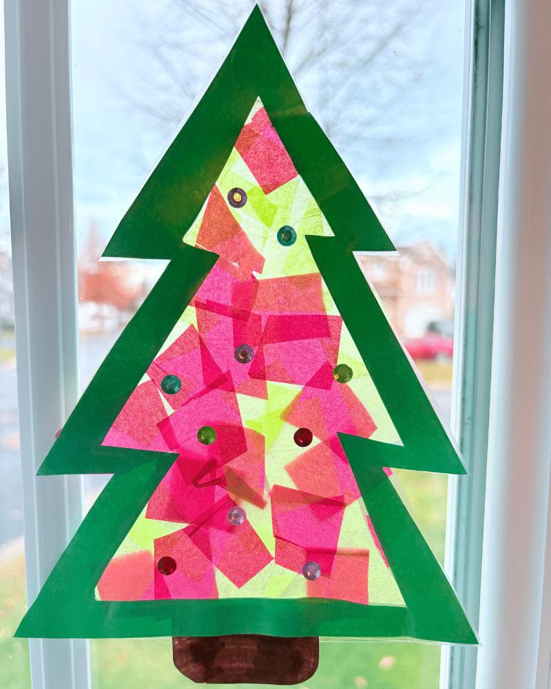 Weihnachtliche Fensterbilder Kinder