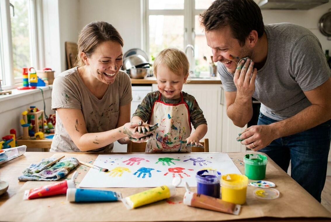 Bastelideen Kleinkinder zuhause einfach umsetzen