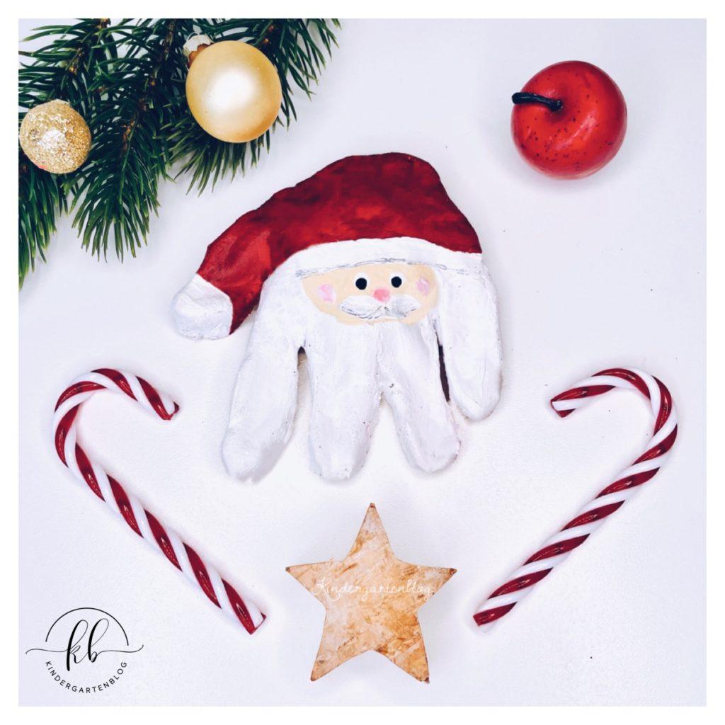 Salzteig Nikolaus Kinder basteln