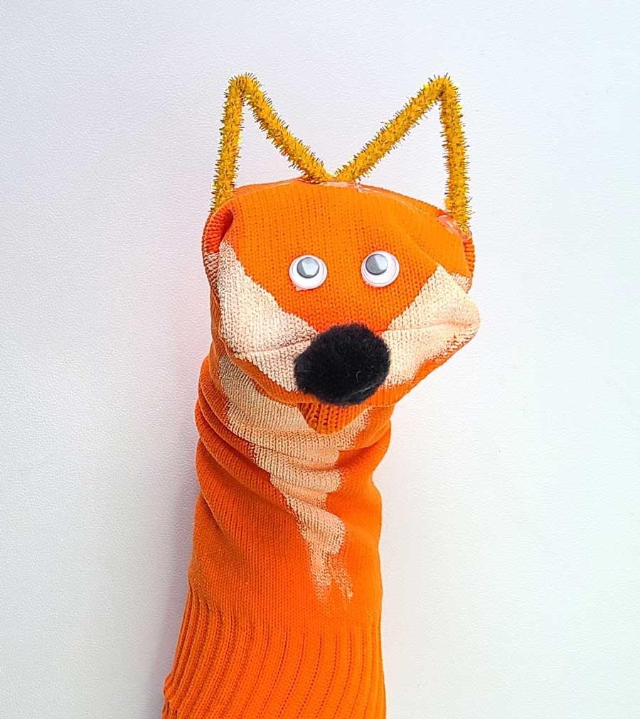 Kuschelige Tierpuppen aus Socken