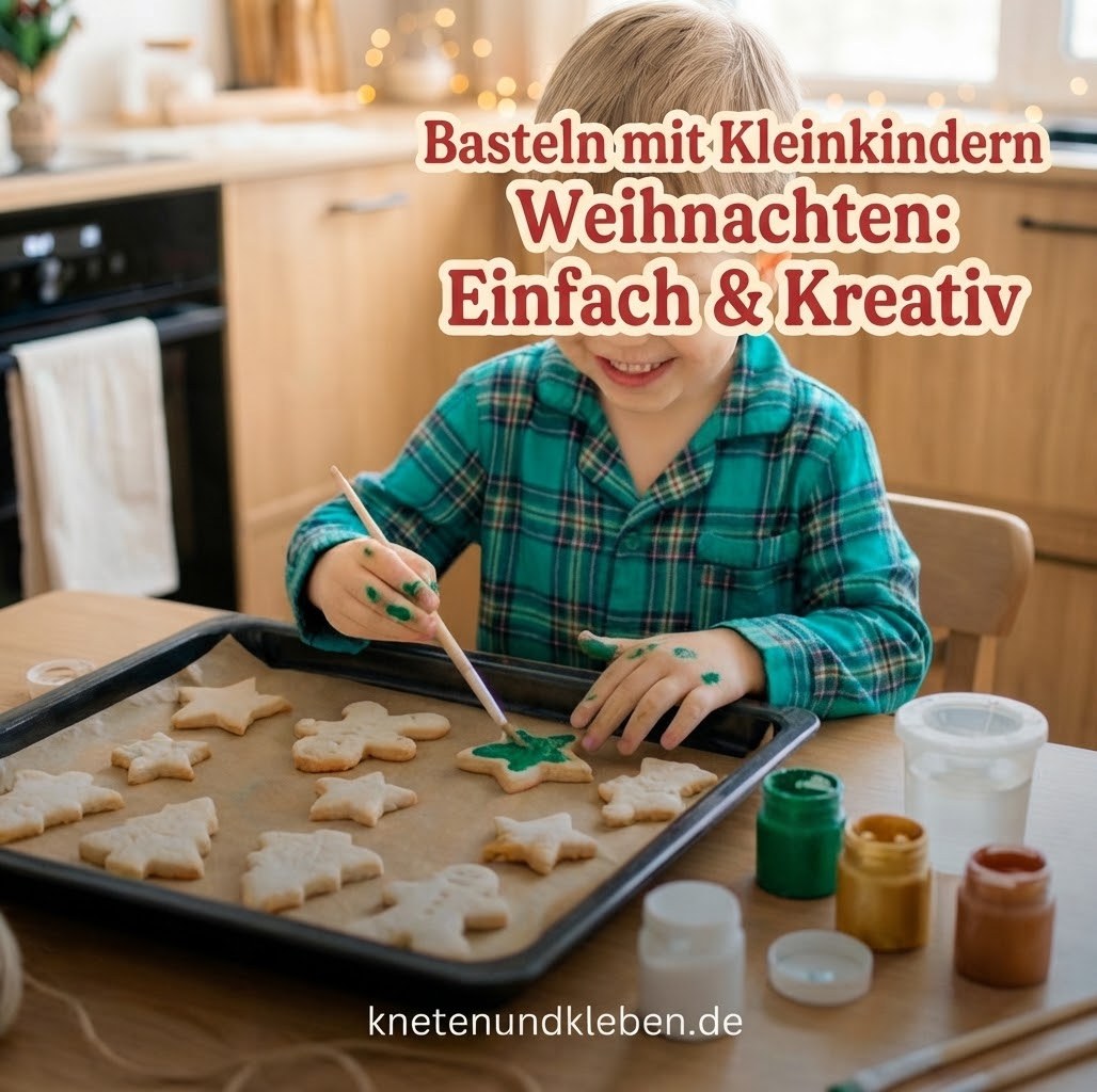 Basteln mit Kleinkindern Weihnachten: Einfach & Kreativ