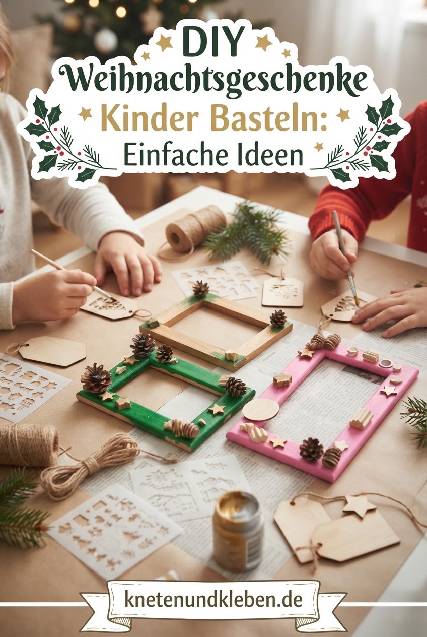 DIY Weihnachtsgeschenke Kinder Basteln: Einfache Ideen