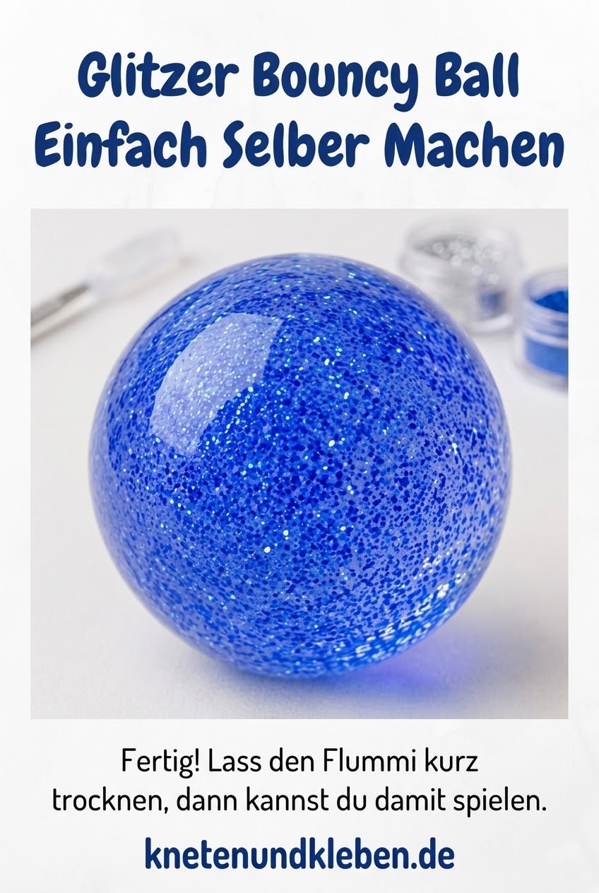 Glitzer Bouncy Ball Einfach Selber Machen