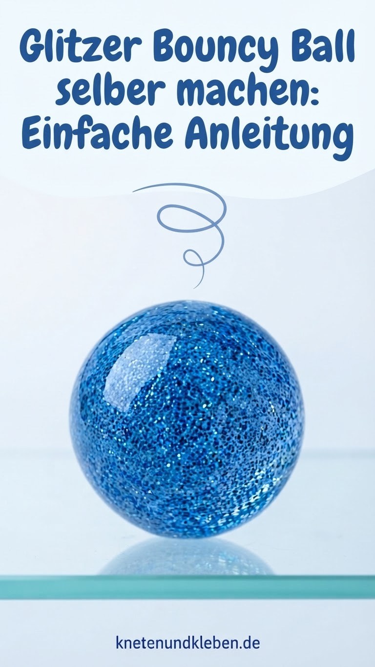 Glitzer Bouncy Ball selber machen: Einfache Anleitung