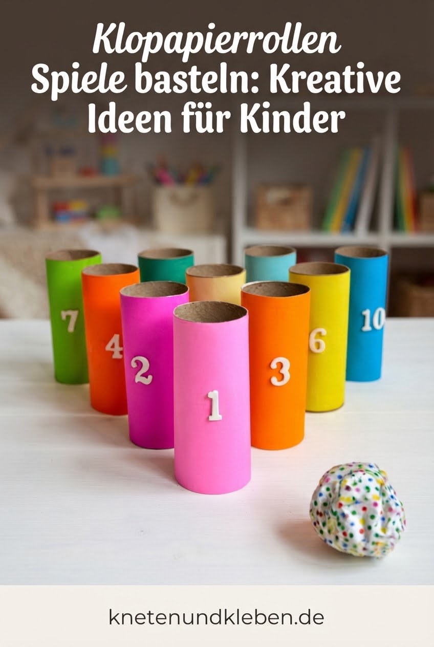 Klopapierrollen Spiele basteln: Kreative Ideen für Kinder