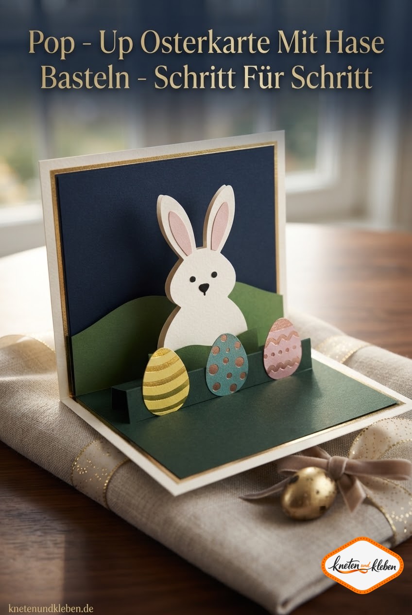 Pop - Up Osterkarte Mit Hase Basteln - Schritt Für Schritt