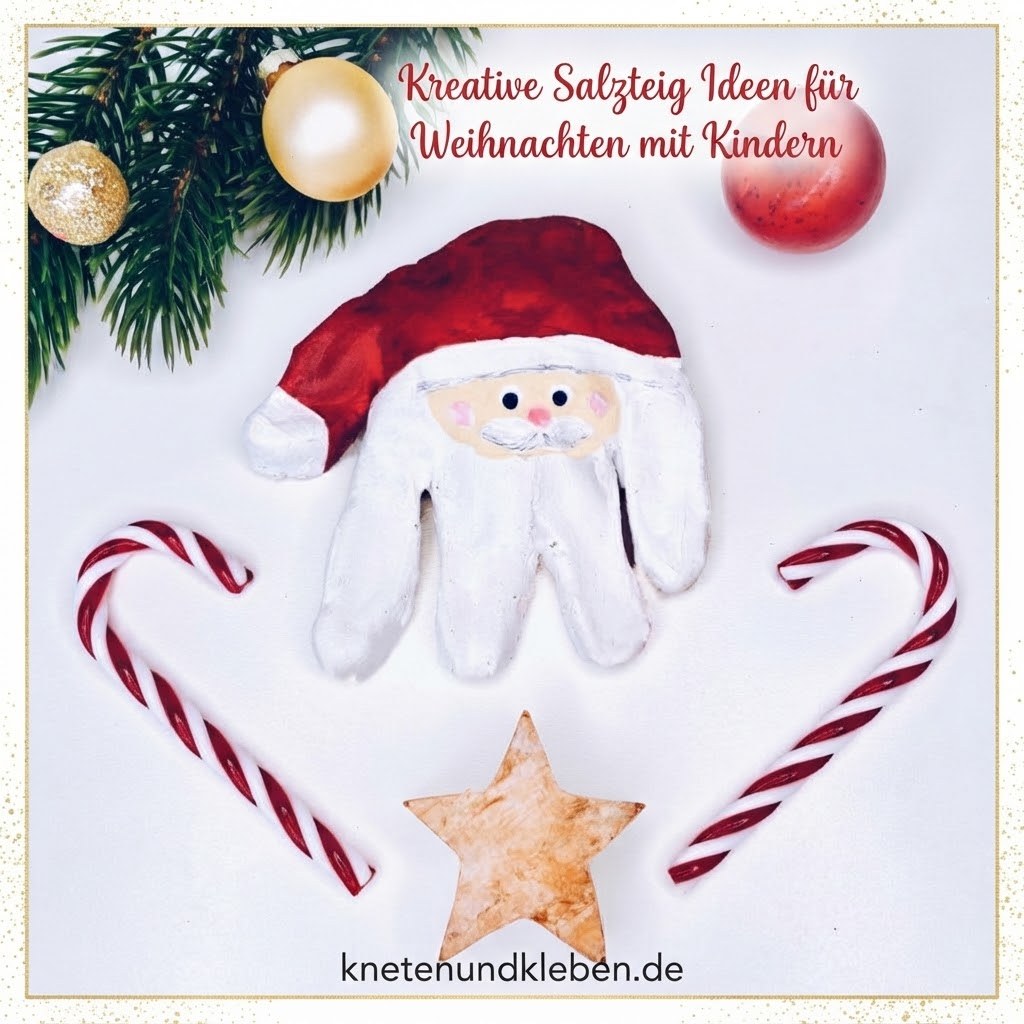 Kreative Salzteig Ideen für Weihnachten mit Kindern