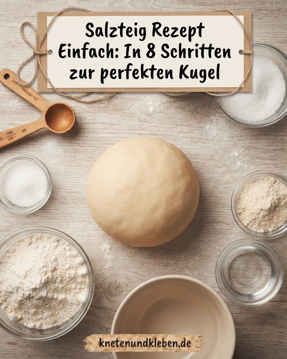 Salzteig Rezept Einfach: In 8 Schritten zur perfekten Kugel