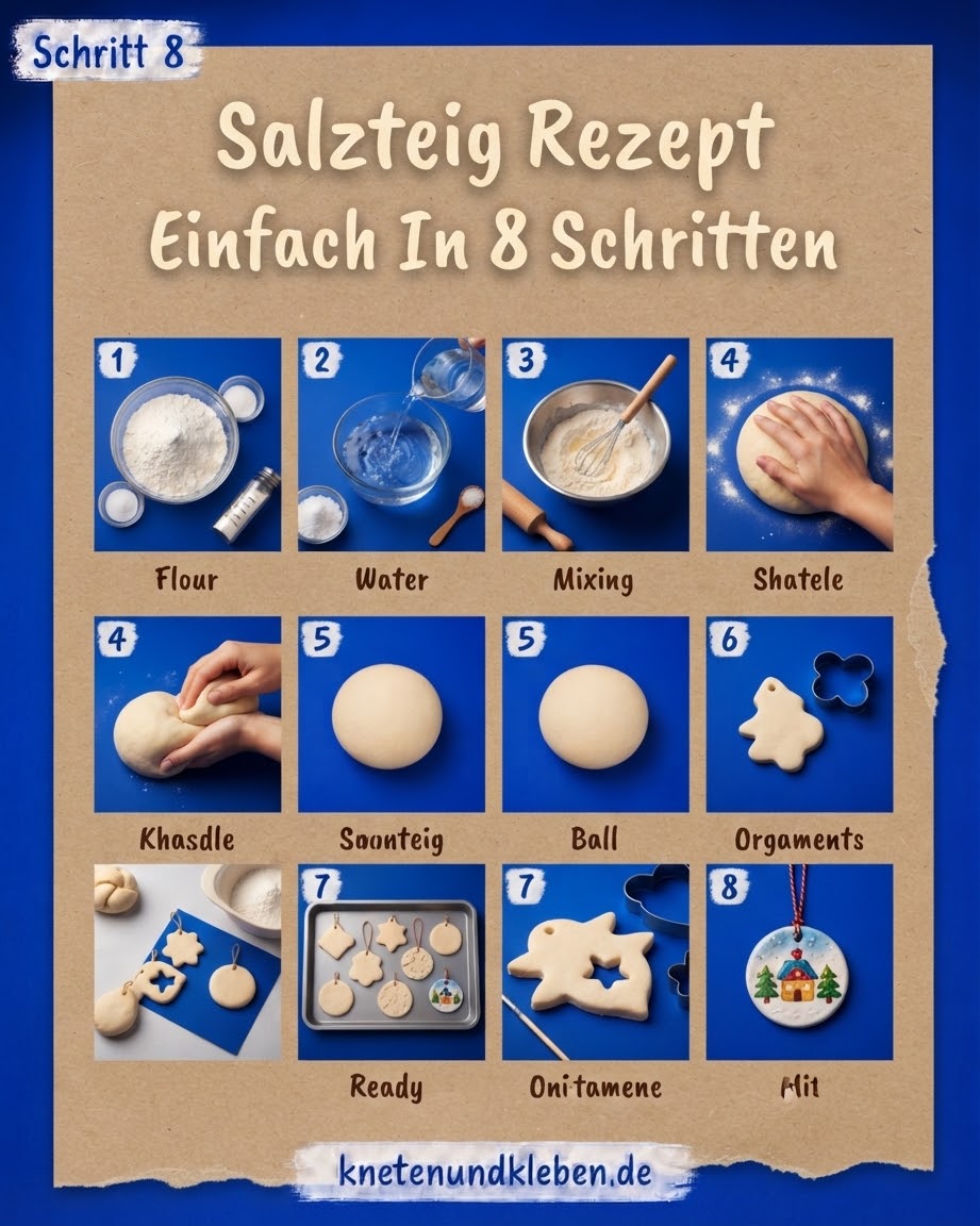 Salzteig Rezept Einfach In 8 Schritten