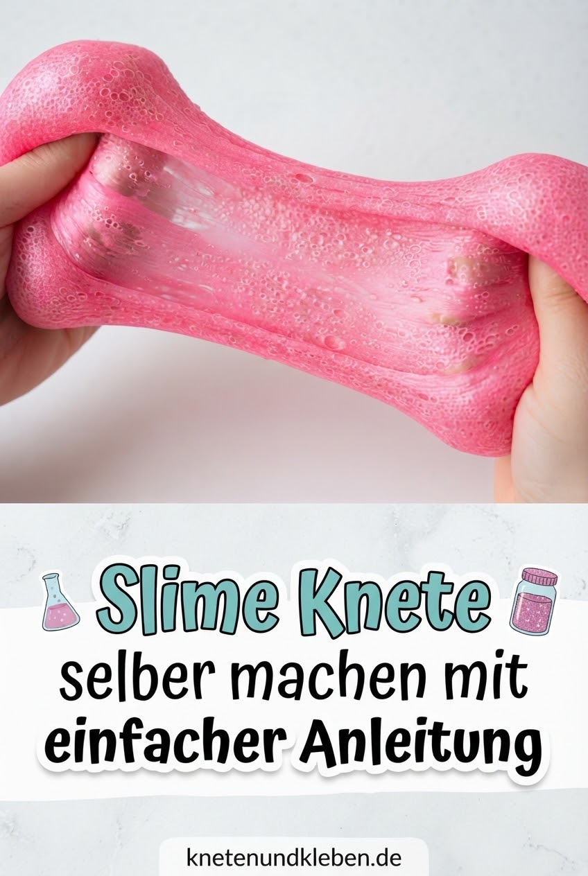 Slime Knete selber machen mit einfacher Anleitung