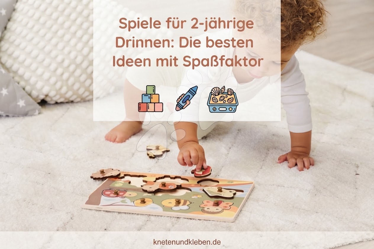 Spiele für 2-jährige Drinnen: Die besten Ideen mit Spaßfaktor