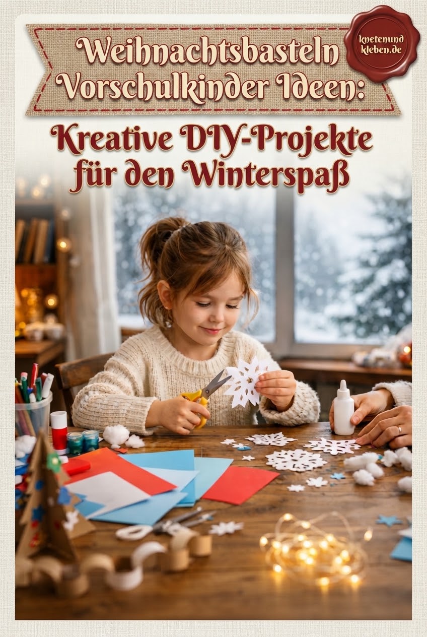 Weihnachtsbasteln Vorschulkinder Ideen: Kreative DIY-Projekte für den Winter