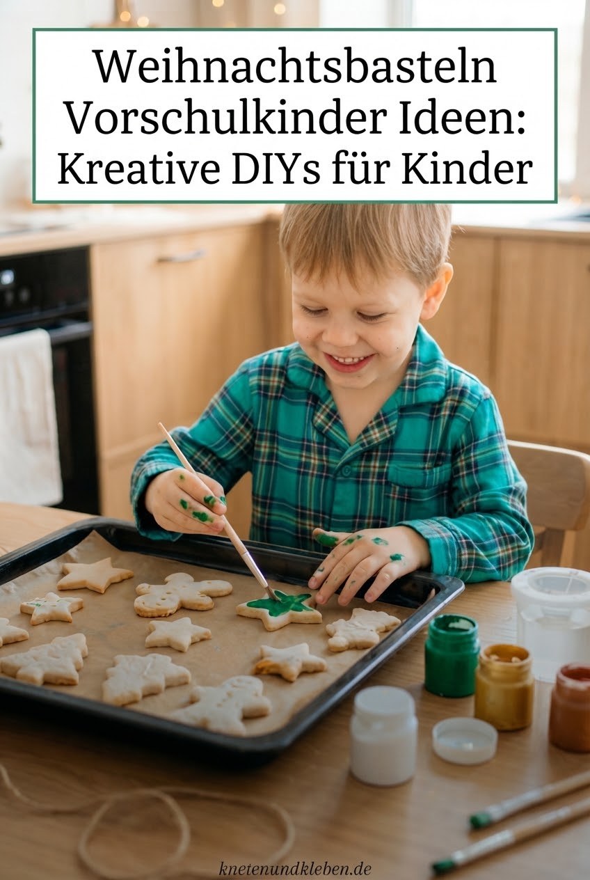 Weihnachtsbasteln Vorschulkinder Ideen: Kreative DIYs für Kinder