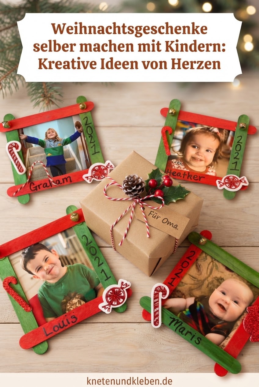 Weihnachtsgeschenke selber machen mit Kindern: Kreative Ideen von Herzen