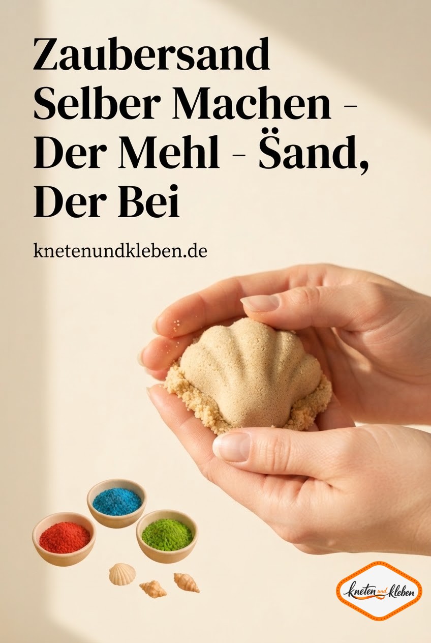 Zaubersand Selber Machen - Der Mehl - Öl - Sand, Der Bei