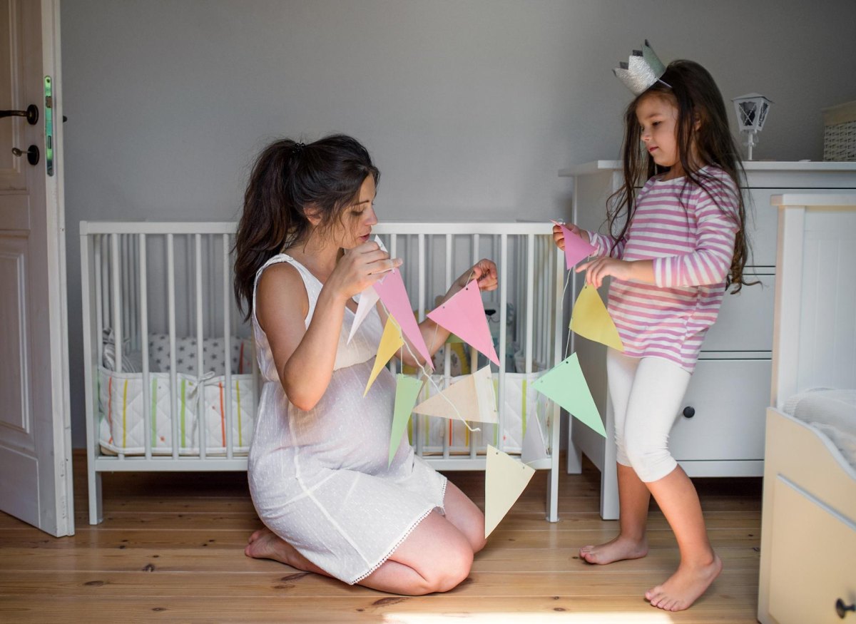 Papiergirlande Kinder basteln