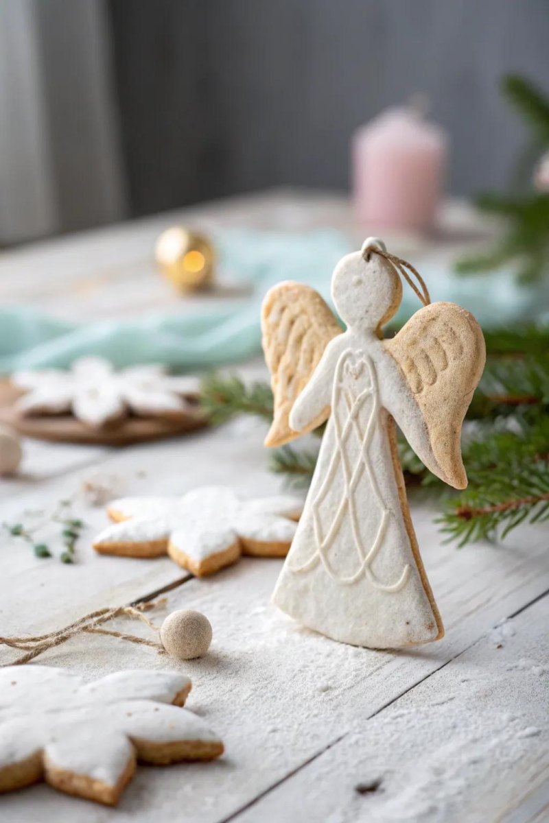 Salzteig Engel Weihnachten