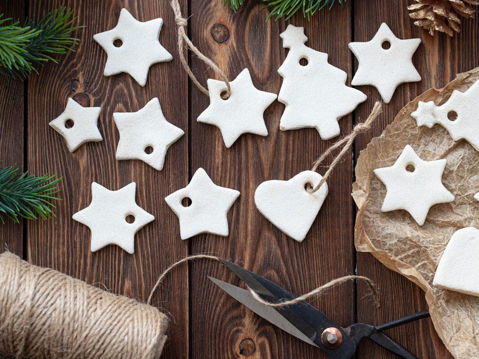 Salzteig Geschenkanhänger