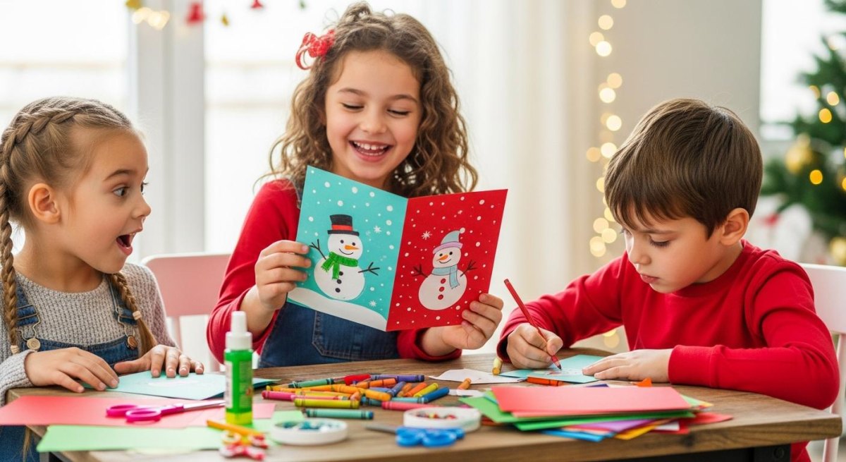 DIY Weihnachtsgeschenke Kinder basteln einfache Ideen